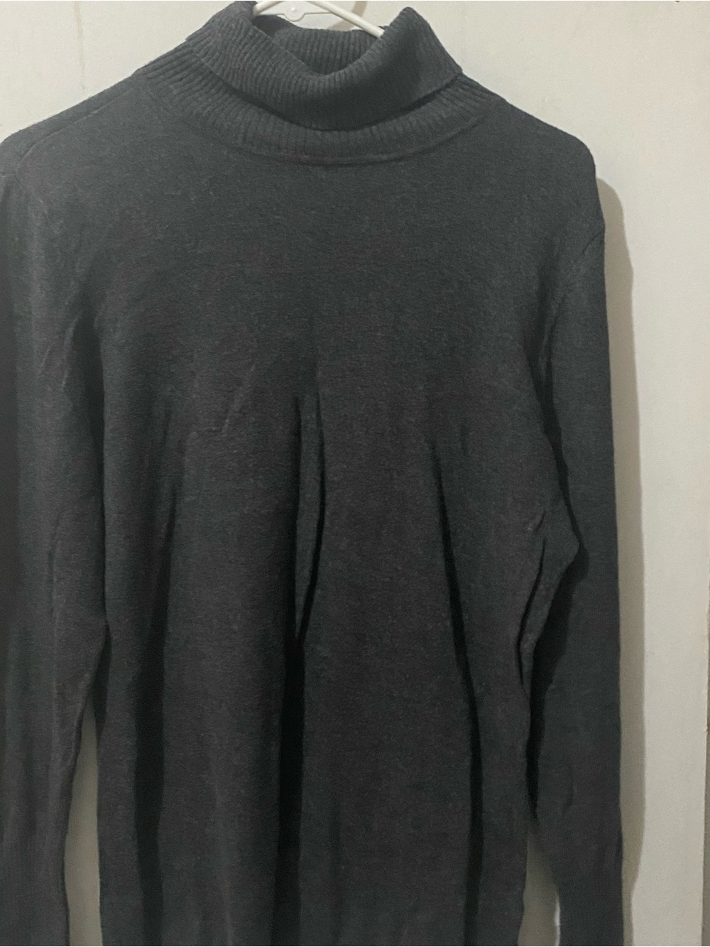 Women’s Charcoal Black Turtleneck Sweater